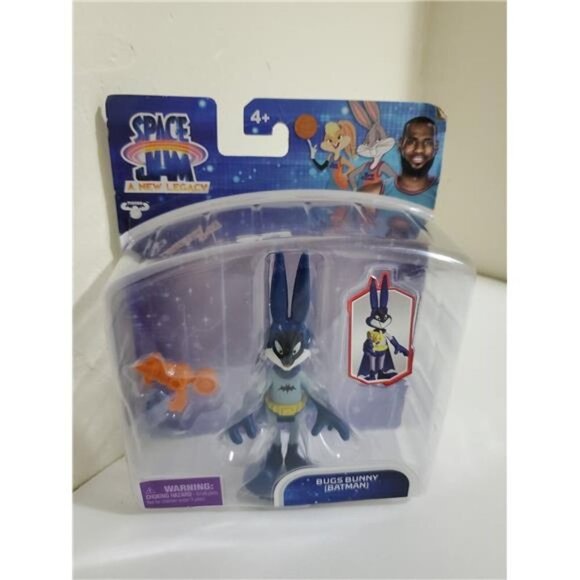 BUGS BUNNY (BATMAN) Space Jam New Legacy Moose Toys 5" Action Figure Collection - Picture 1 of 4